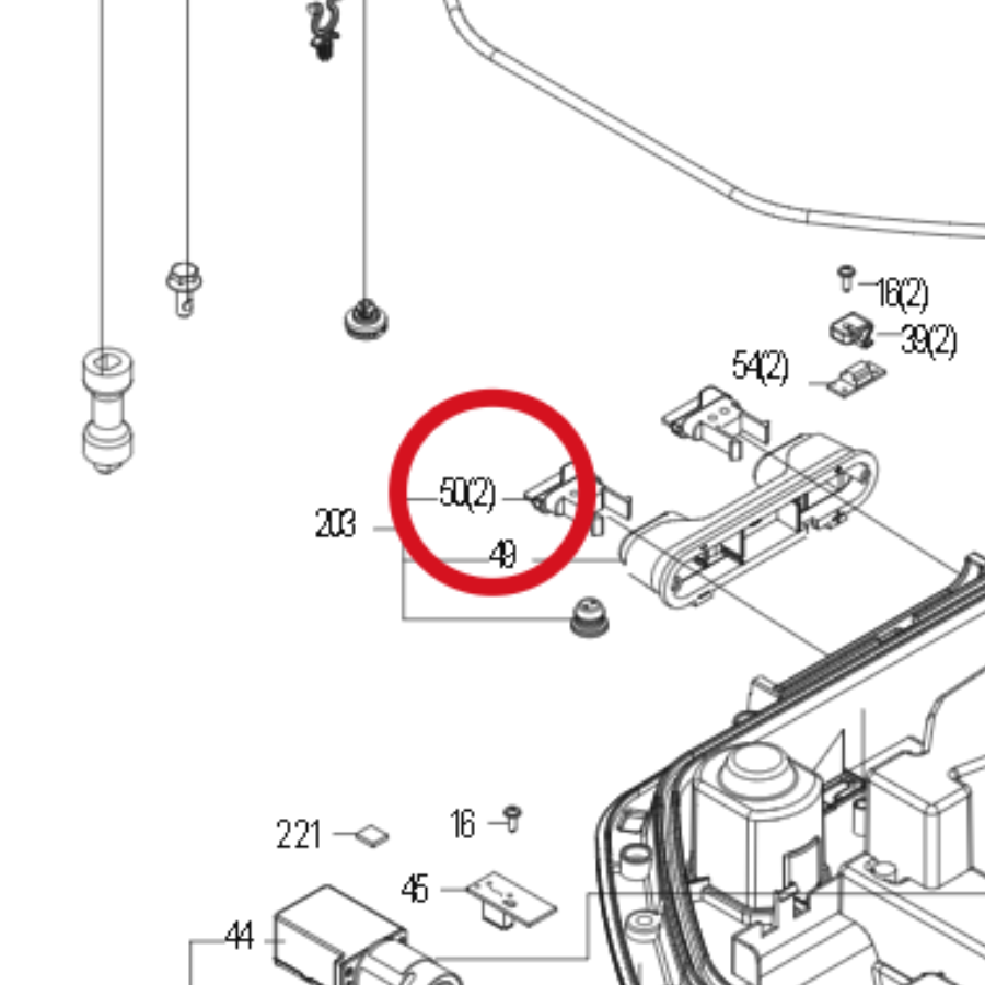 Kress Montageblock 59002607 – Position in der Explosionszeichnung