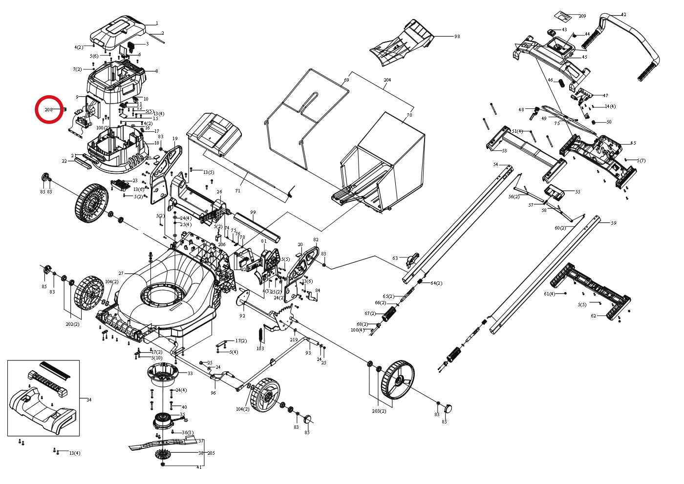Kress Magnetring 59002797 – Position in der Explosionszeichnung