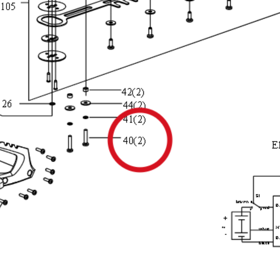 Kress Schraube 59003396 – Position in der Explosionszeichnung