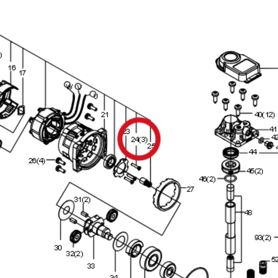 Kress Selbstschneidende Schraube 59003568 – Position in der Explosionszeichnung