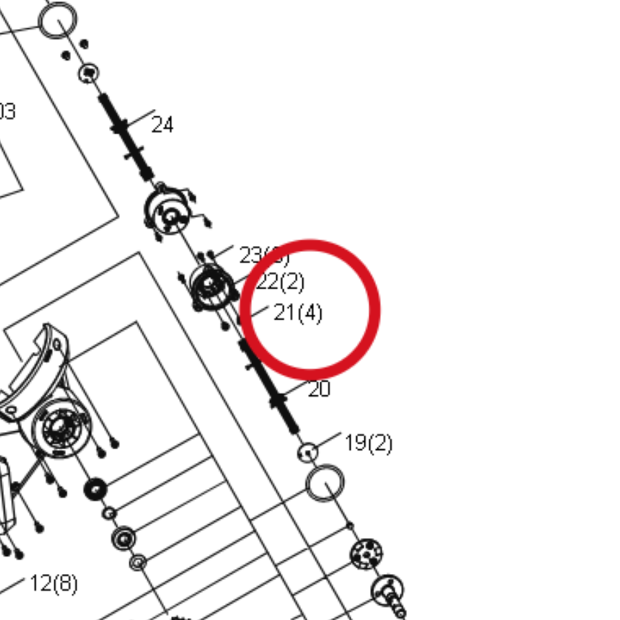 Kress Selbstschneidende Schraube 59003629 – Position in der Explosionszeichnung
