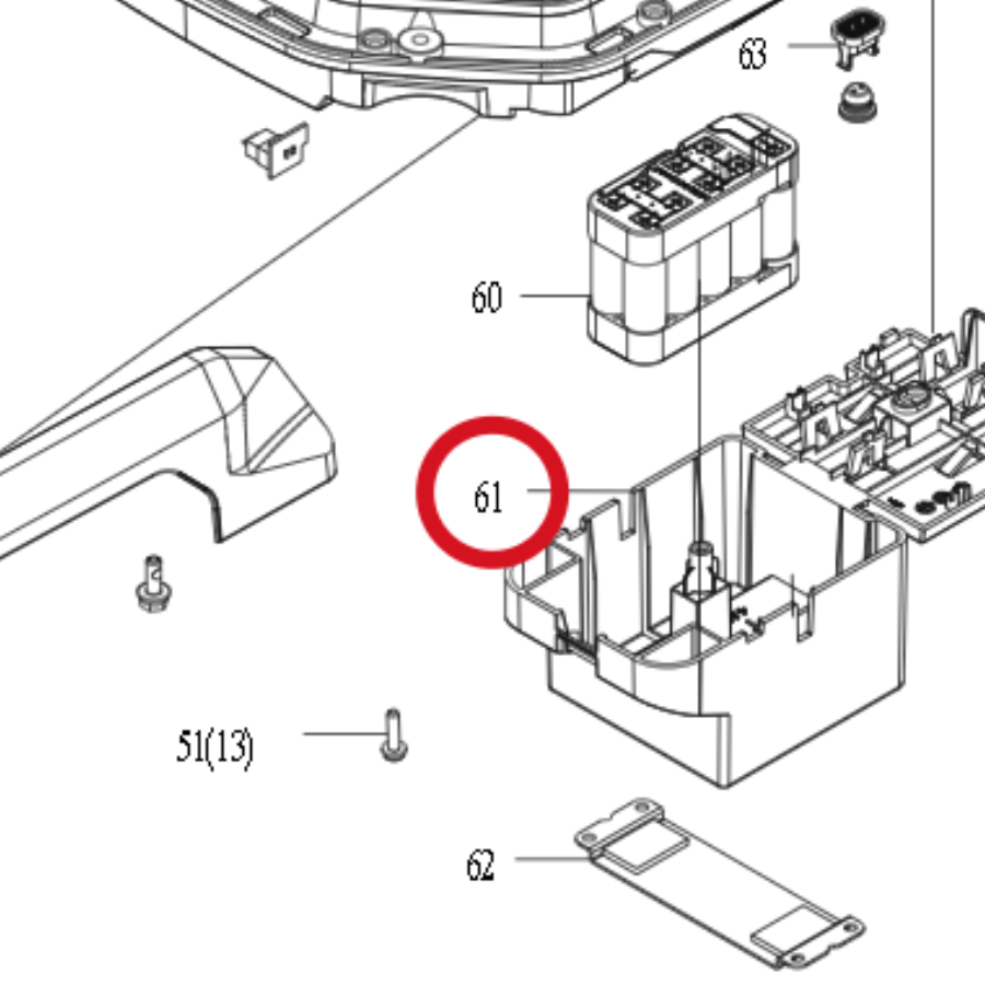 Kress Halterung 59003739 – Position in der Explosionszeichnung