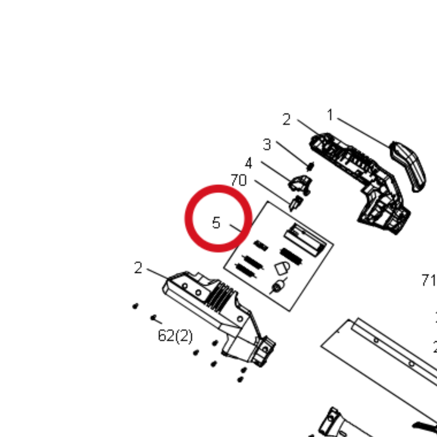 Kress Steuerplatine 59004154 – Position in der Explosionszeichnung