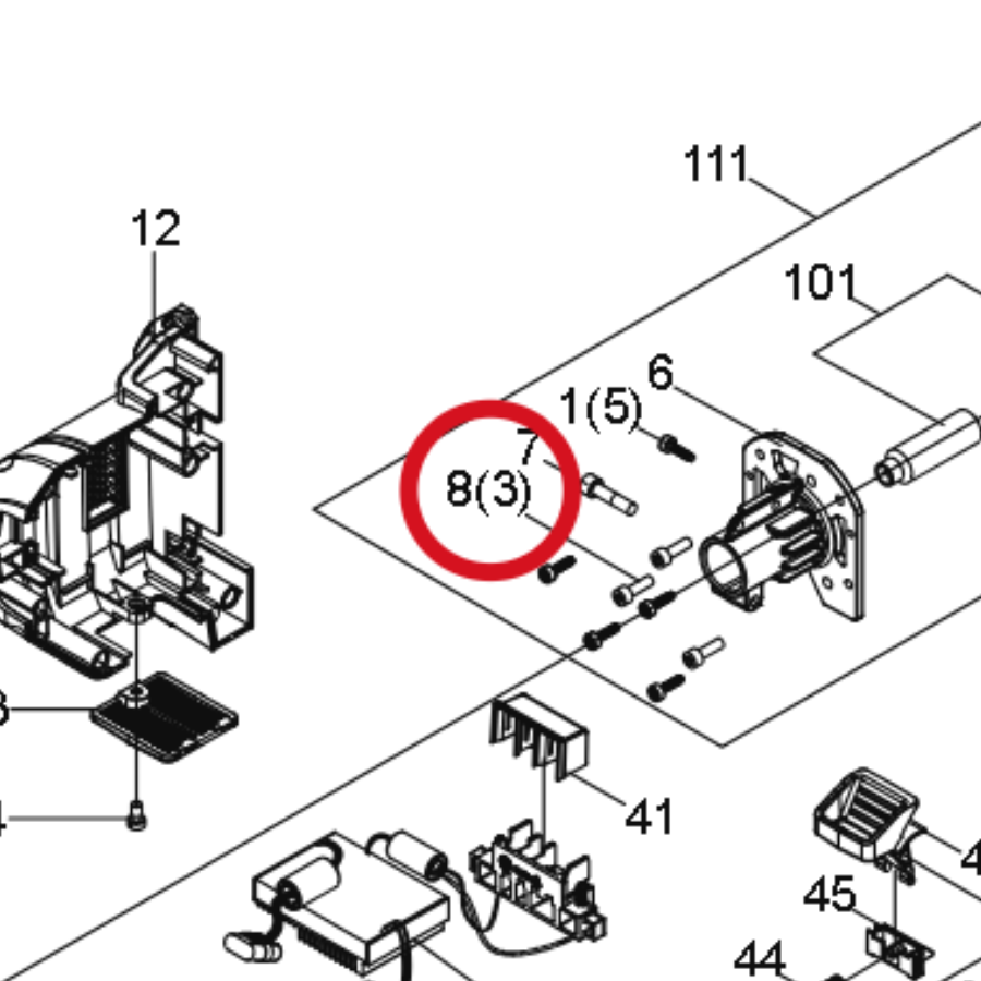Kress Schraube M5x16 59004199 – Position in der Explosionszeichnung