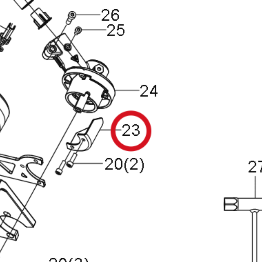 Kress Schutzplatte 59004225 – Position in der Explosionszeichnung