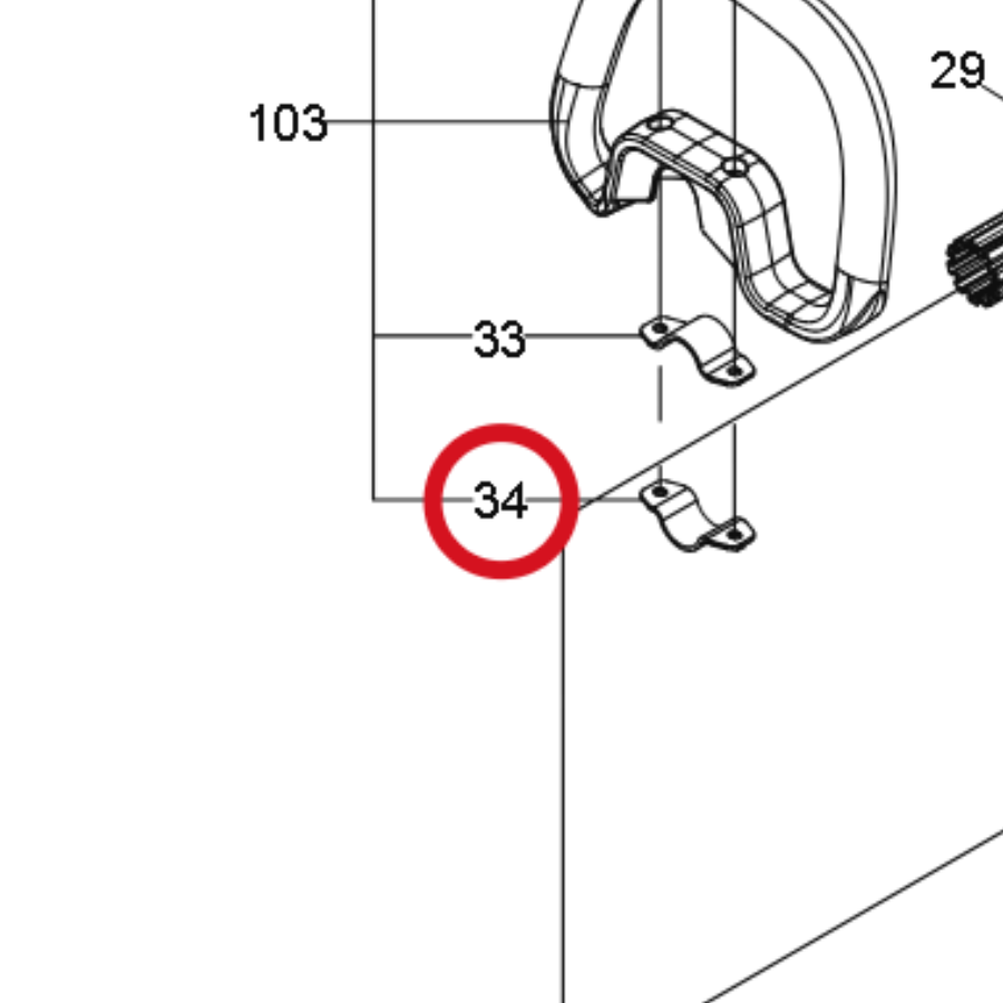 Kress Andruckplatte 59004248 – Position in der Explosionszeichnung