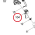Kress Schalter Auslöser 59004550 – Position in der Explosionszeichnung