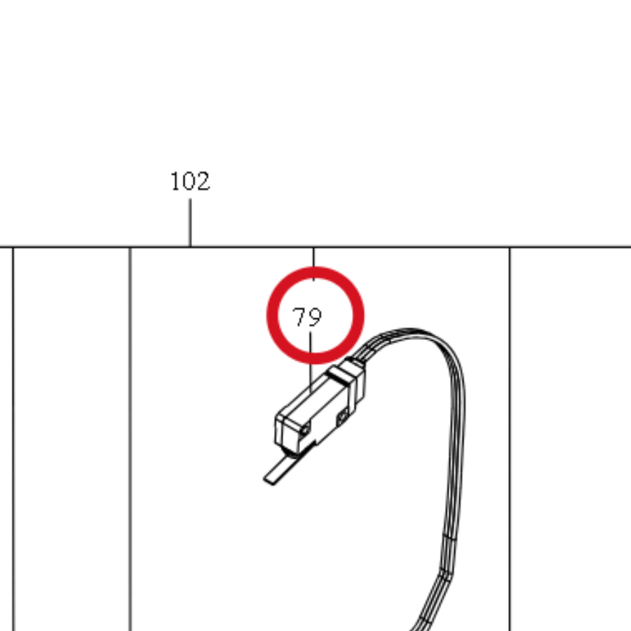 Kress Schalter 59004601 – Position in der Explosionszeichnung