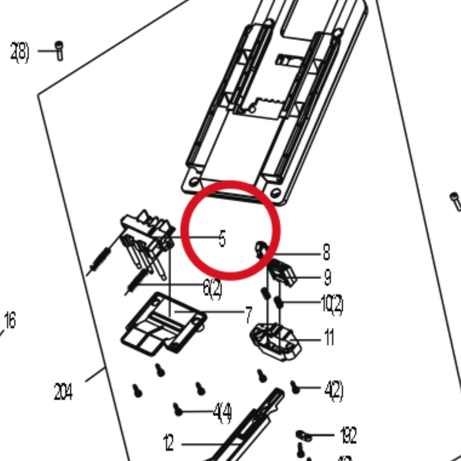 Kress Klemme 59004708 – Position in der Explosionszeichnung