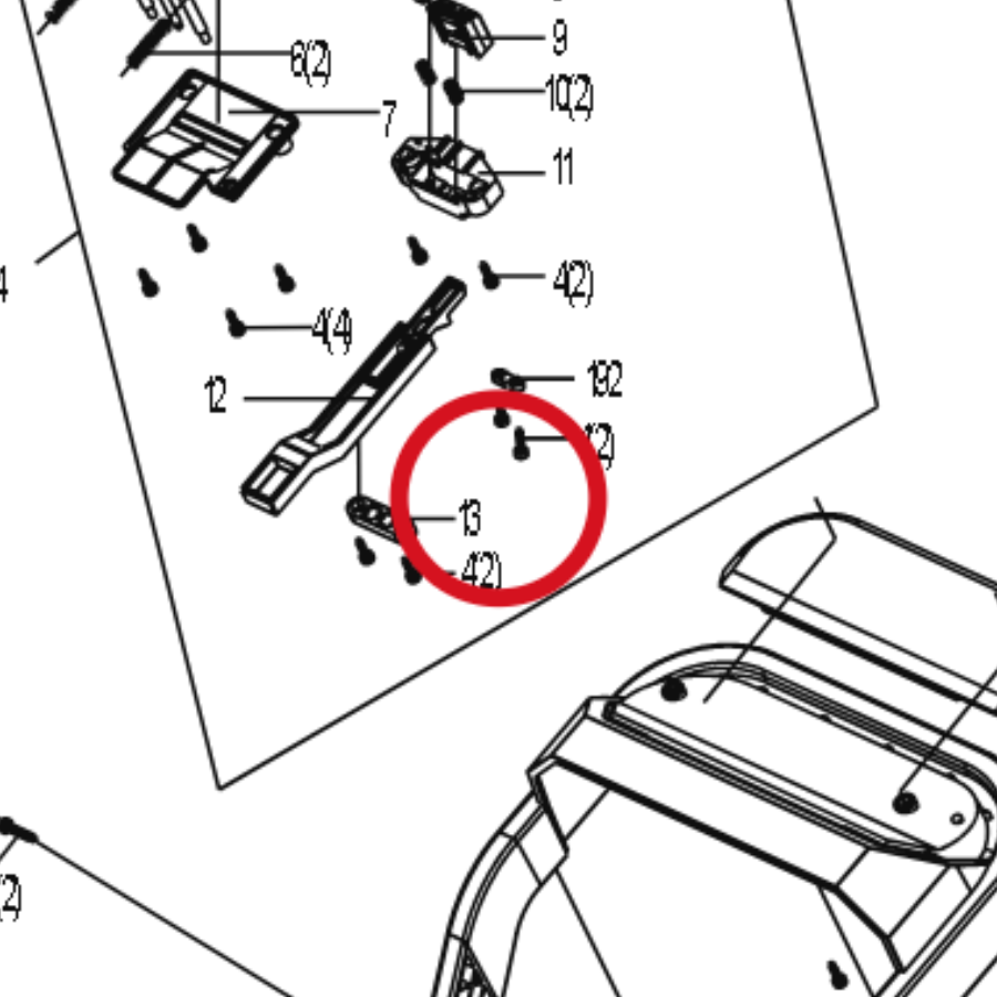 Kress Andruckplatte 59004710 – Position in der Explosionszeichnung