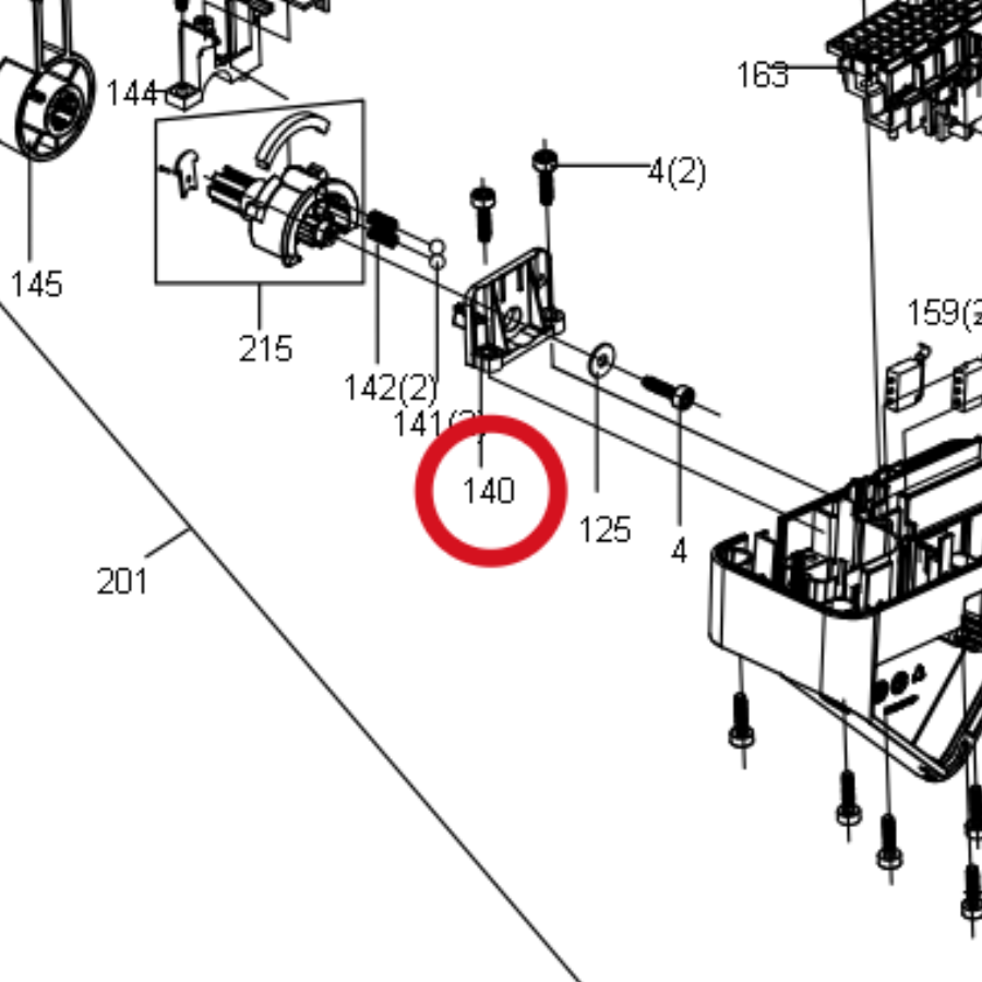 Kress Basishalter 59004752 – Position in der Explosionszeichnung