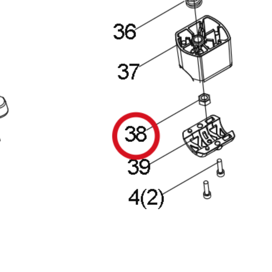Kress Mutter 59004777 – Position in der Explosionszeichnung