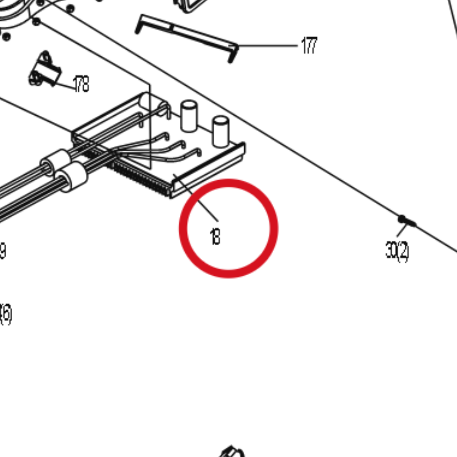Kress Hauptplatine 59004843 – Position in der Explosionszeichnung