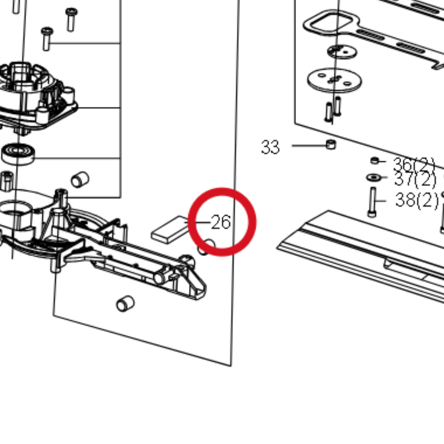 Kress Filter 59004897 – Position in der Explosionszeichnung