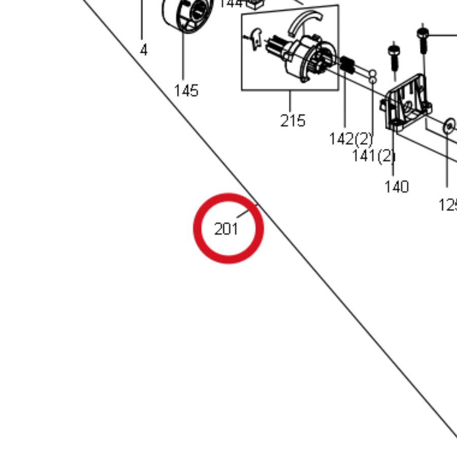 Kress Switch-Box-Kit 59004901 – Position in der Explosionszeichnung