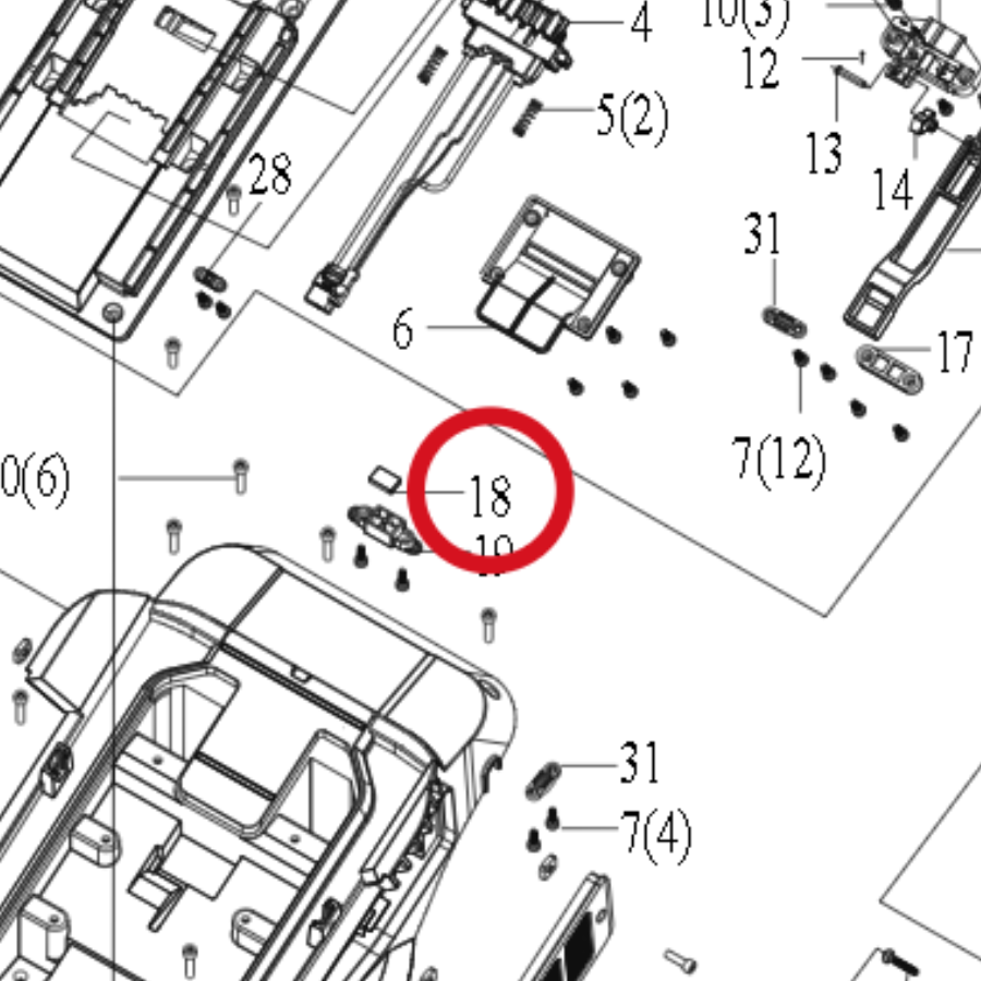 Kress Magnet 59005245 – Position in der Explosionszeichnung