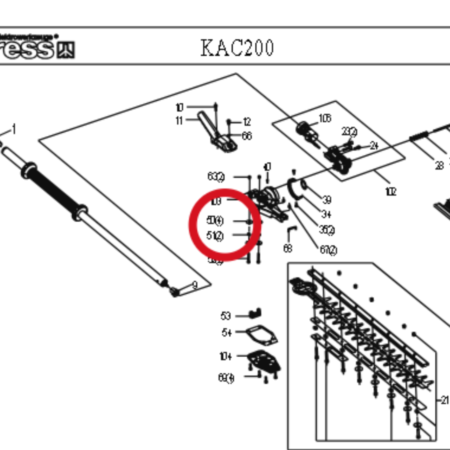 Kress Riemenscheibe 59006146 – Position in der Explosionszeichnung
