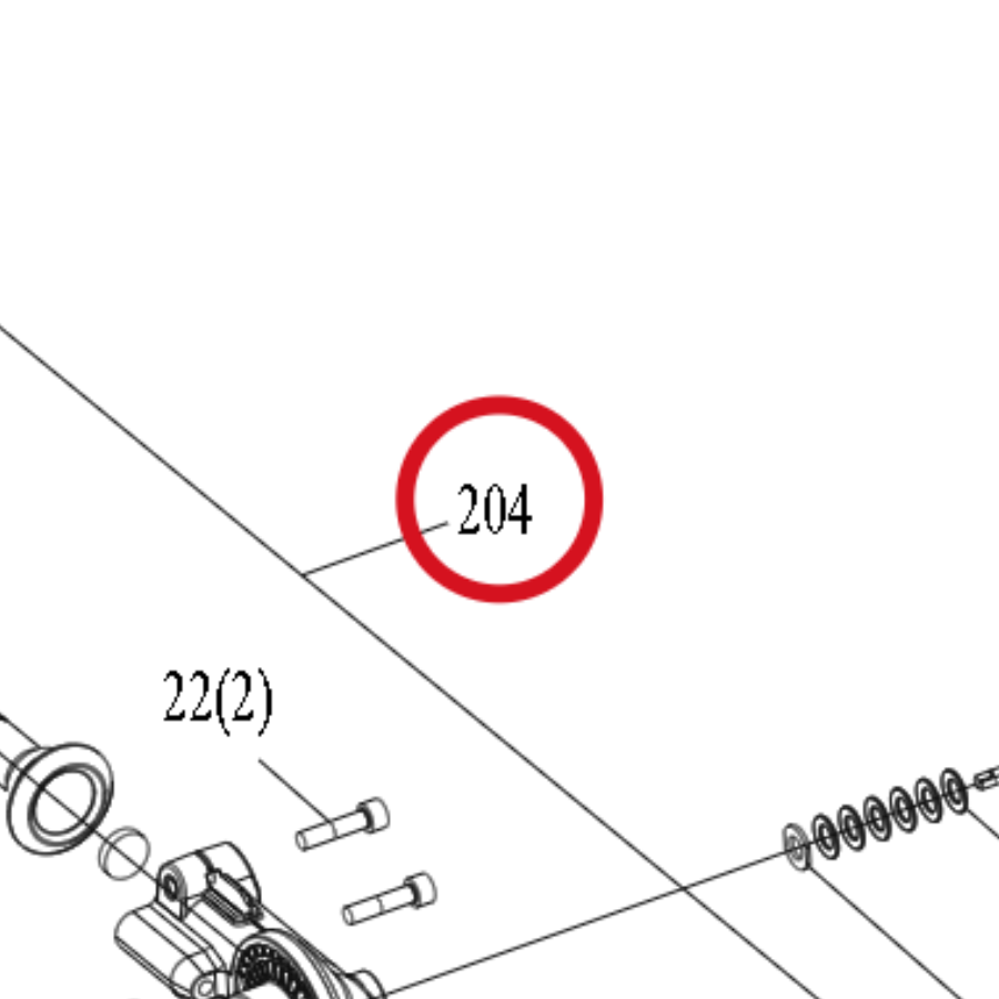 Kress Getriebegehäuse I 59006206 – Position in der Explosionszeichnung