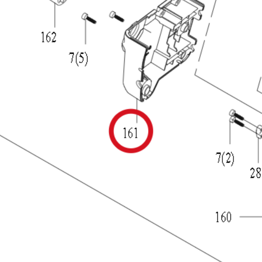 Kress Untere Abdeckung des Schaltkastens II 59006507 – Position in der Explosionszeichnung