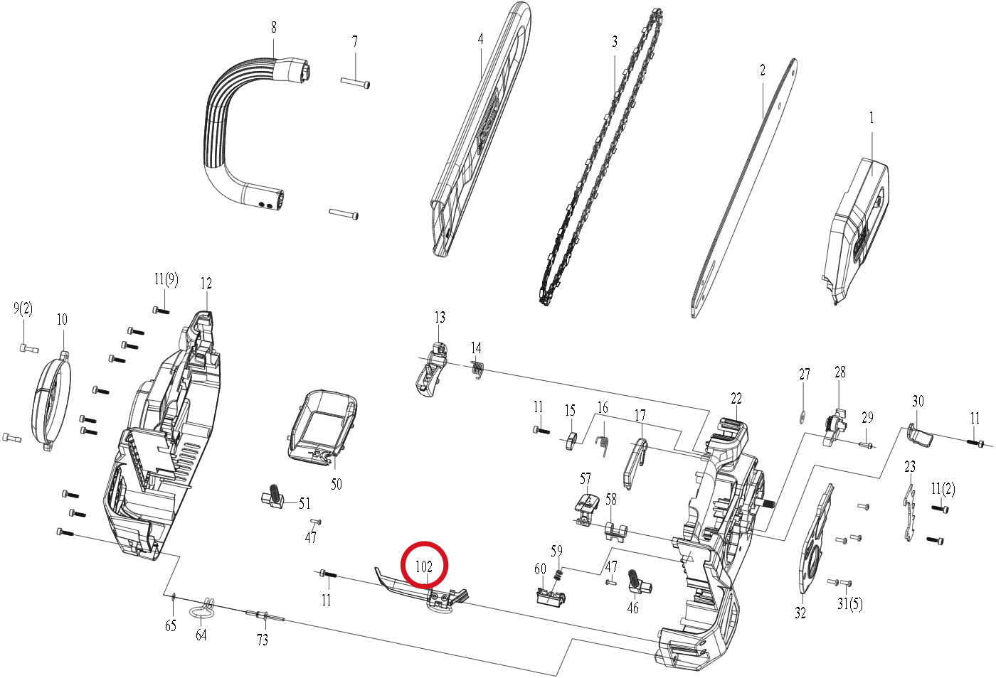 Kress Hebering 59006864 – Position in der Explosionszeichnung