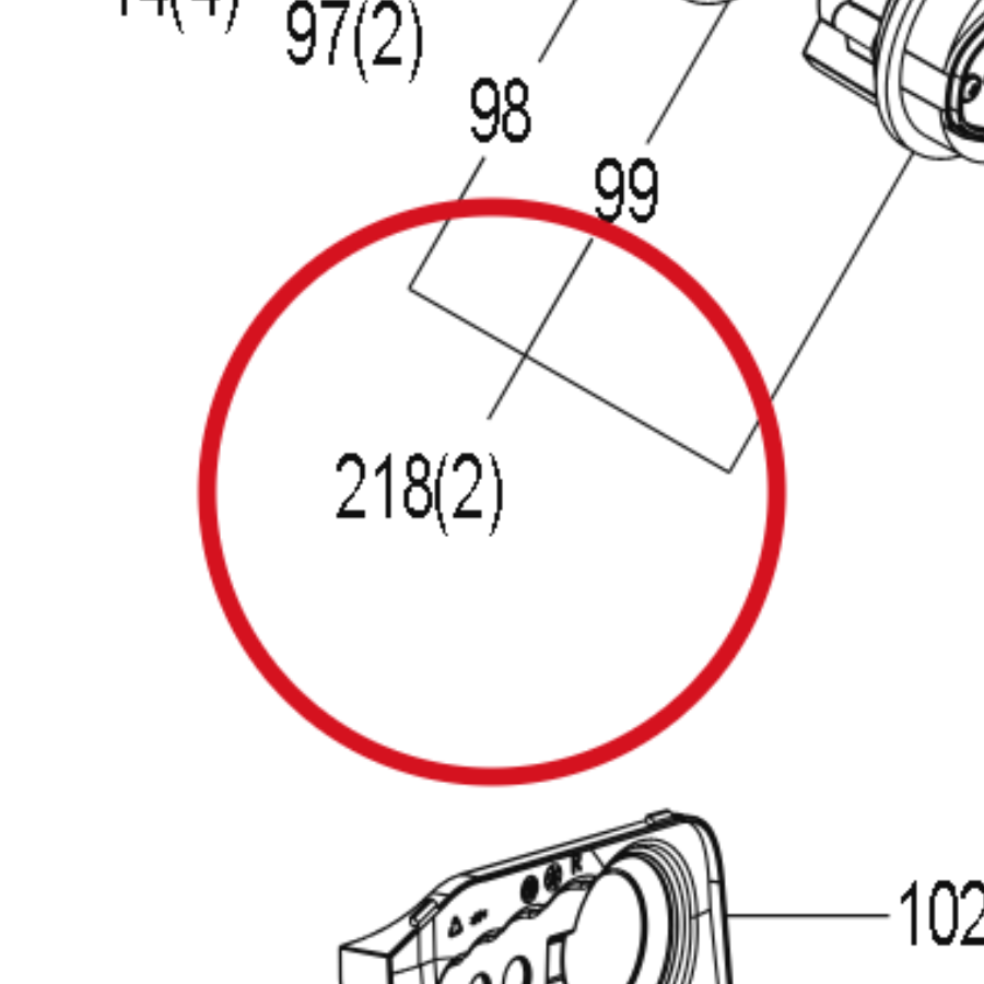 Kress Getriebe kpl incl Motor 59007197 – Position in der Explosionszeichnung