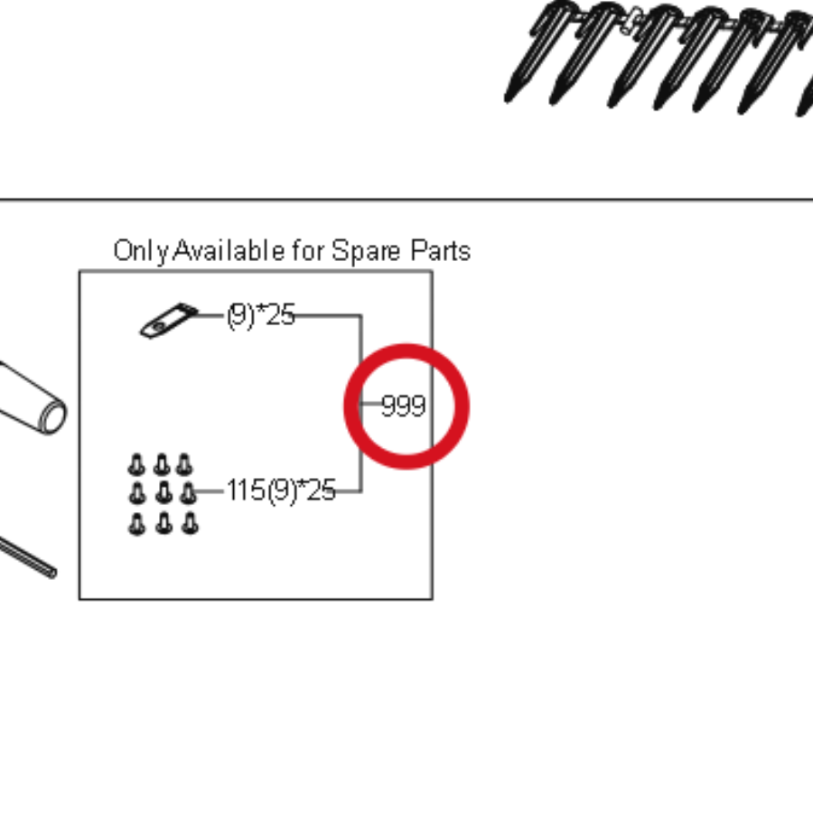Kress Messer (120Stck) und Schraube (120Stck) 59007259 – Position in der Explosionszeichnung