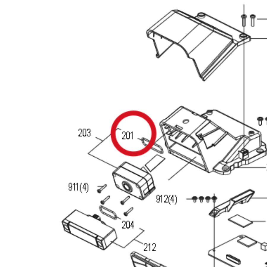 Kress Dichtungsring 59007965 – Position in der Explosionszeichnung