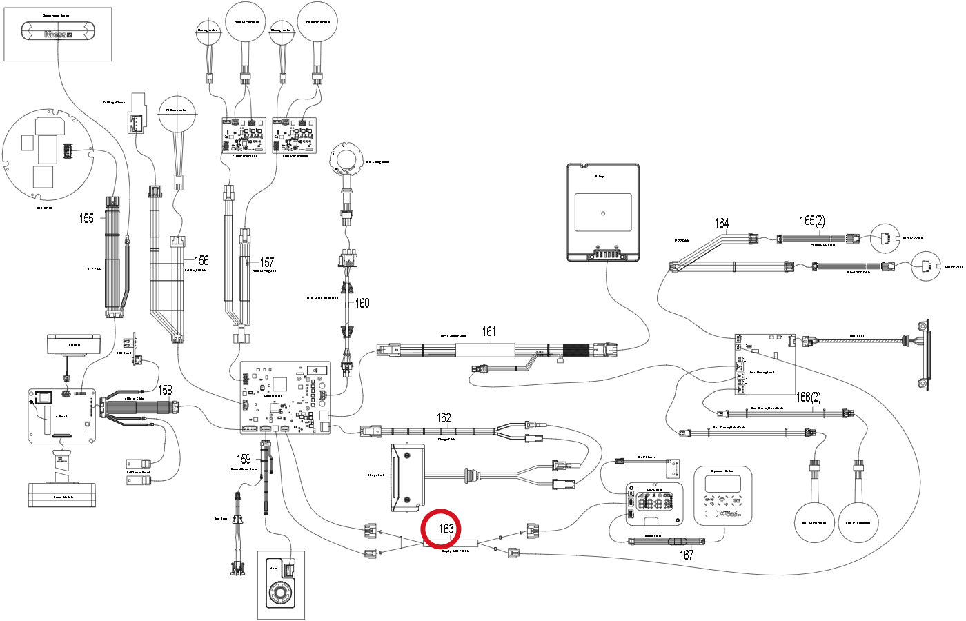 Kress CAN-Kabelbaum 59008108 – Position in der Explosionszeichnung
