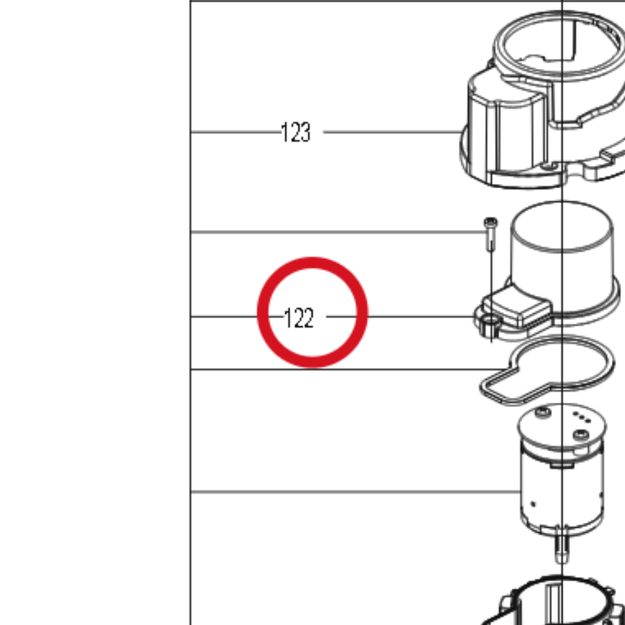 Kress Motorhaube 59008178 – Position in der Explosionszeichnung