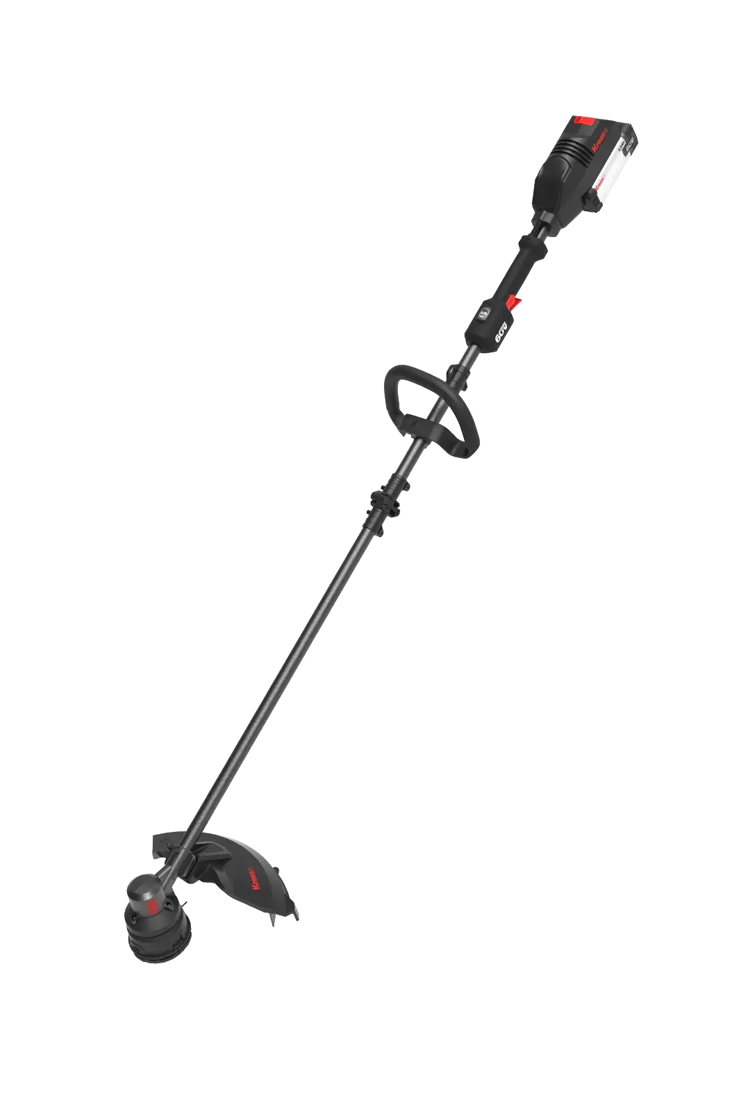 Kress KG161.9 KG161 Kohlefaser-Schaft und Bump-Feed-Trimmerkopf Detailansicht