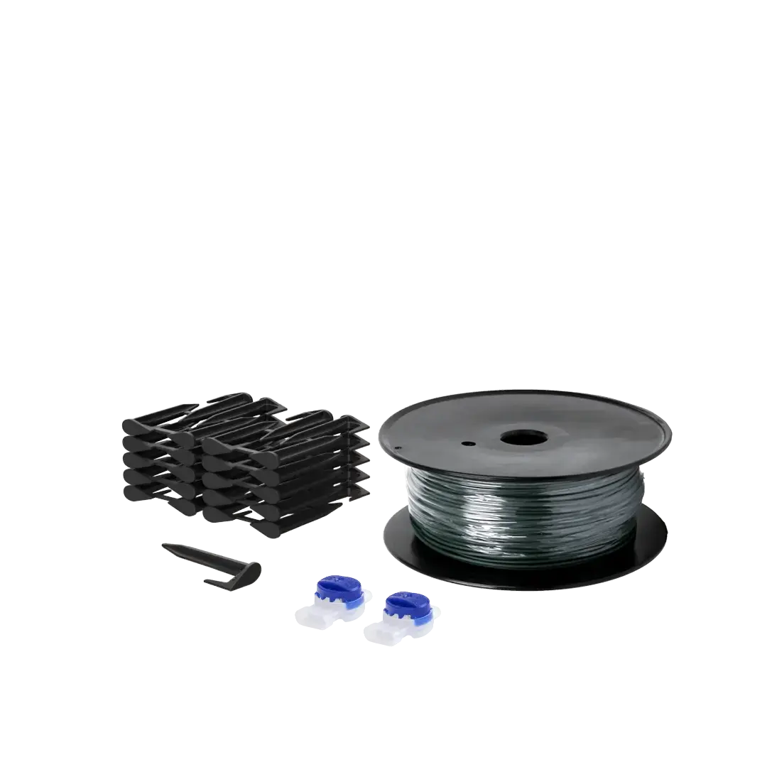 Installationsset Begrenzungskabel Kress KA0160 mit 180 m Kabel und 250 Bodenankern