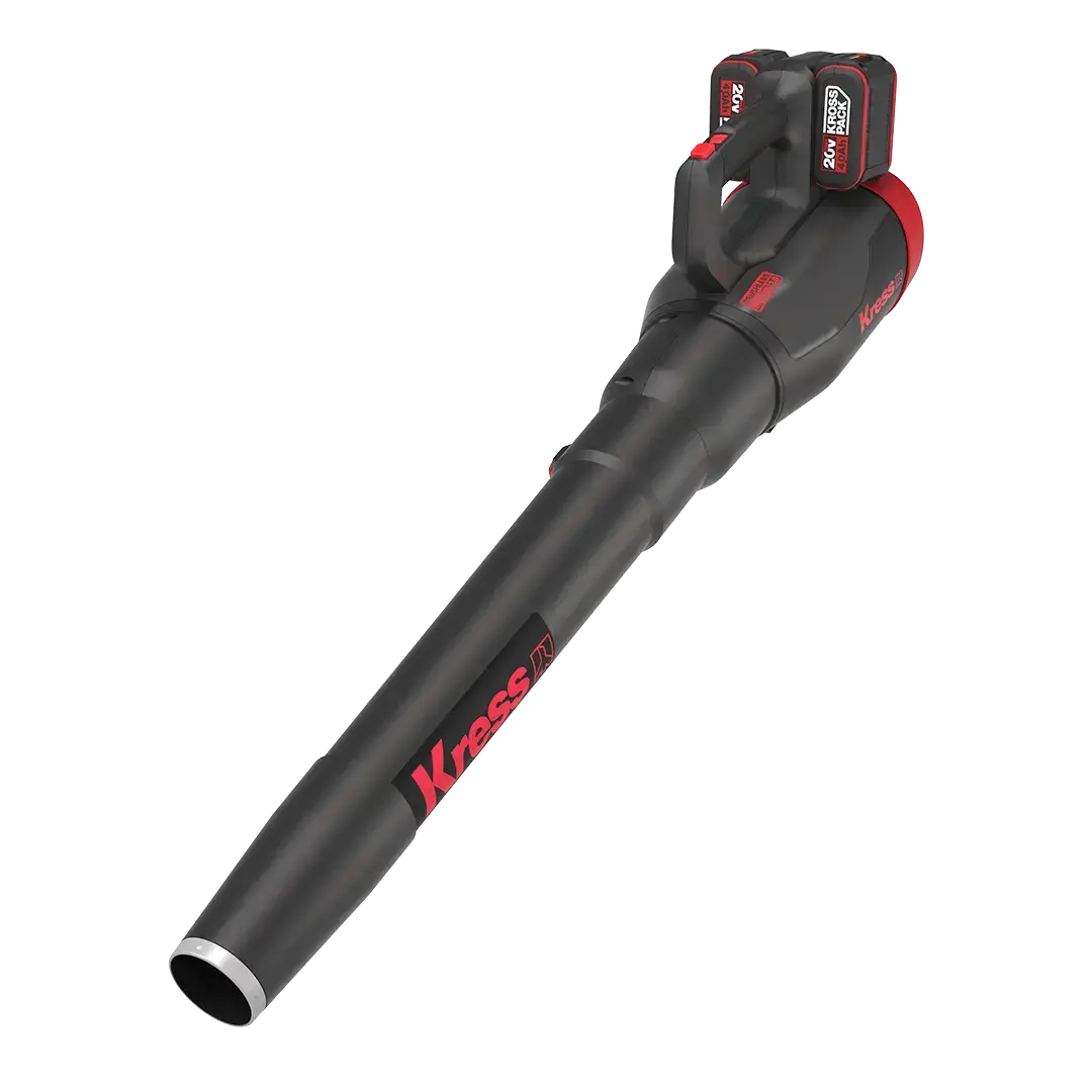 Kress KG584.9 2×20V Akku Laubbläser KIT mit 2x KAB04 Akkus und KAC04 Ladegerät