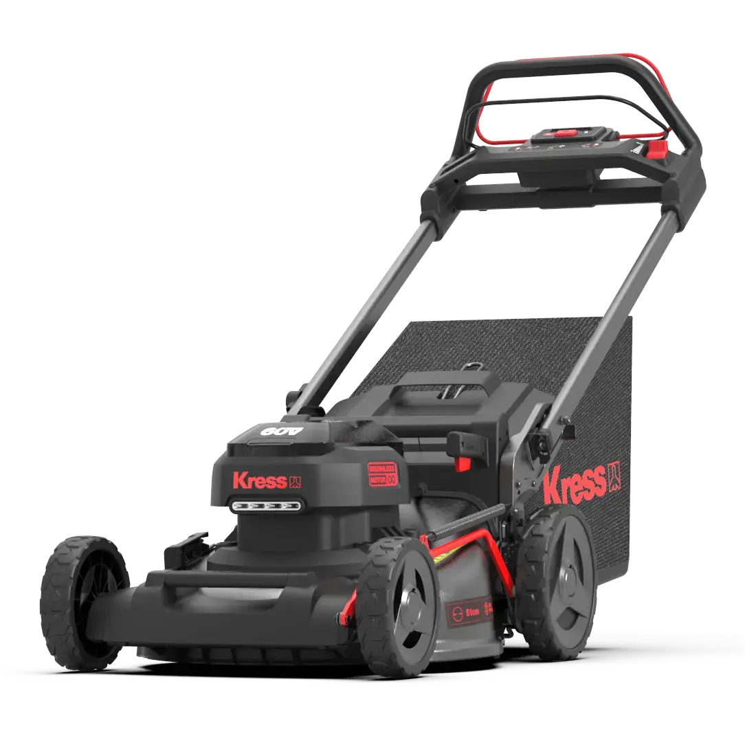 Kress KG760E 60V Akku-Rasenmäher 51 cm mit Antrieb KIT inkl. Akku & Ladegerät Kress