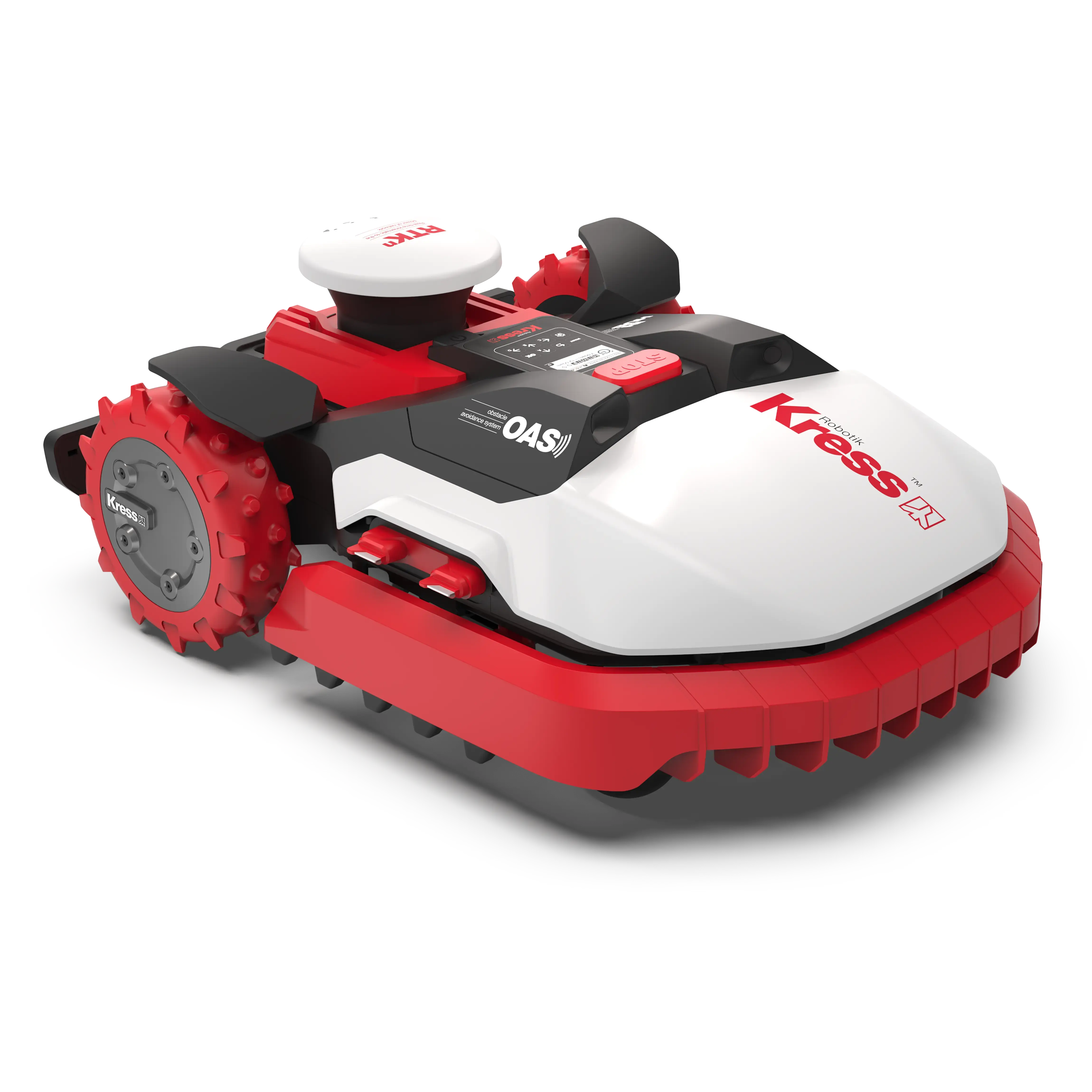 Mähroboter Kress Mission Mega RTKn 12000 KR233E 11062602000 – Frontansicht