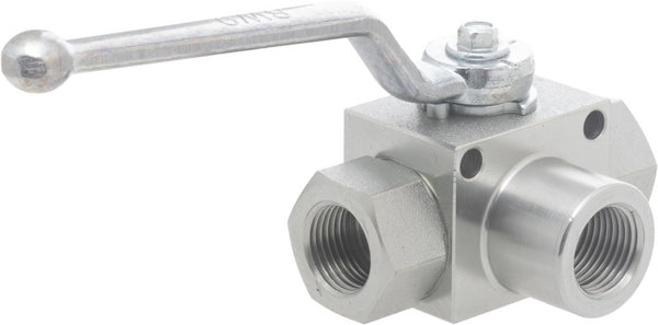 Kugelhahn 3/2-L - 3/8" BSP