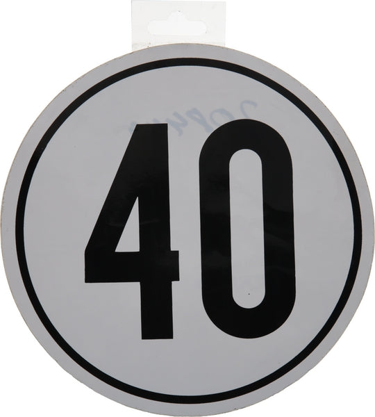 Kverneland Aufkleber 40 Km/H