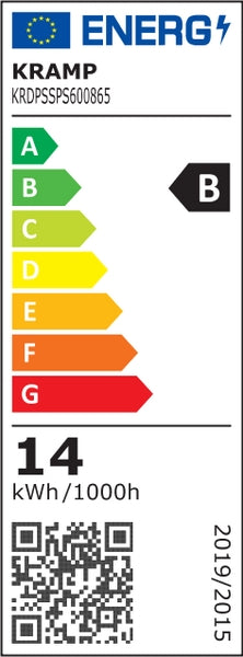 LED-Leuchte mit Streifen - 1x15W 60cm 6500K