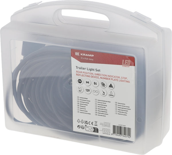Leuchtenset LED 12V montierbar 12m Kabel