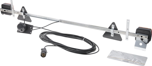 Leuchtplatte 12V 1-1,6m, 12m Kabel, 7-poliger Stecker mit 7-poliger Buchse