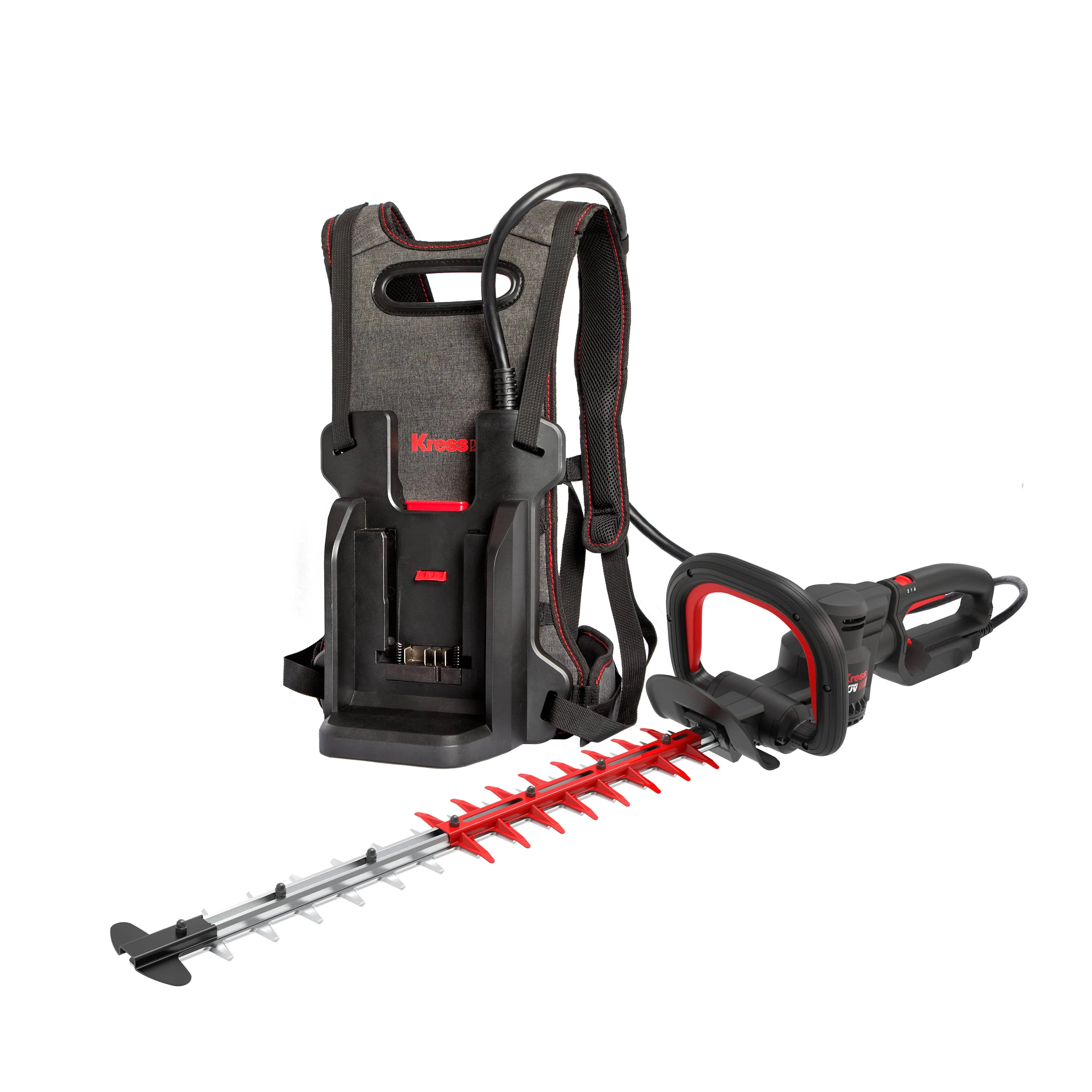 Kress Akku-Heckenschere 67cm 60V - SET (inkl. Akku + Ladegerät) - KG260E Kress
