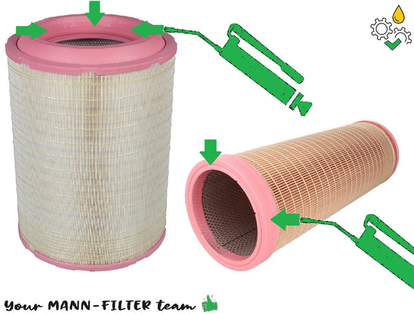 MANN-FILTER Luftfilter