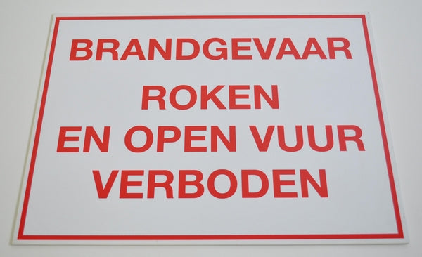 Mazon Schild - Brandgefahr