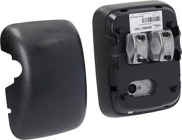 MEKRA-LANG Spiegel 386, Radius 400, rechts, 24v, Ø20-28mm