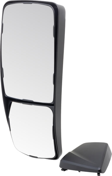 MEKRA-LANG Weitwinkelspiegel 1036, Radius 1200/300, links, Heizung 12V, horizontal Ø22mm