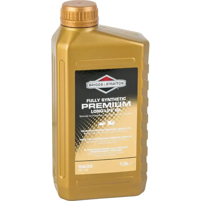 Motoröl Briggs & Stratton Premium Longlife 82100007S – 1-Liter-Flasche für 4-Takt-Motoren