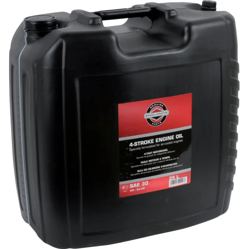Motoröl SAE30 25L Briggs & Stratton 82100046E – 25-Liter-Kanister für 4-Takt-Motoren