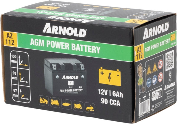 MTD Batterie, 6Ah, AGM, AZ112 5032-U3-0012
