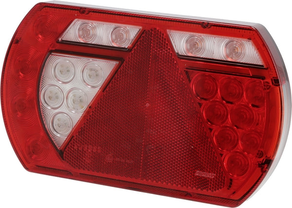 Multifunktions-Heckleuchte LED, SMART, 12V, 236x140x24,3mm, Bajonett 5-polig