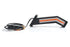 Multifunktions-Rücklicht LED, links, rot/orange/weiß, 12-24V, 238x181x72mm passend für Universal