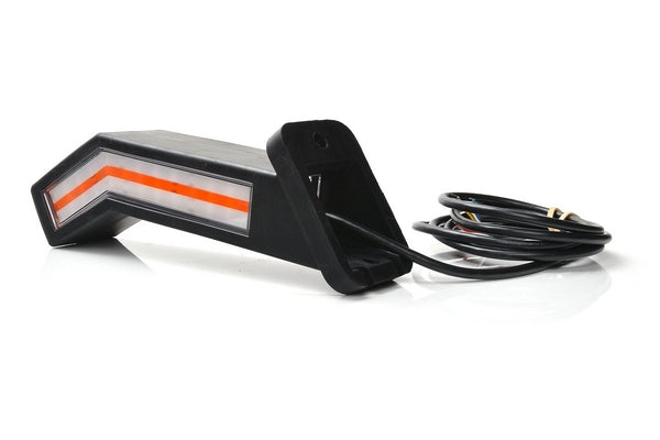 Multifunktions-Rücklicht LED, rechts, rot/orange/weiß, 12-24V, 238x181x72mm passend für Universal